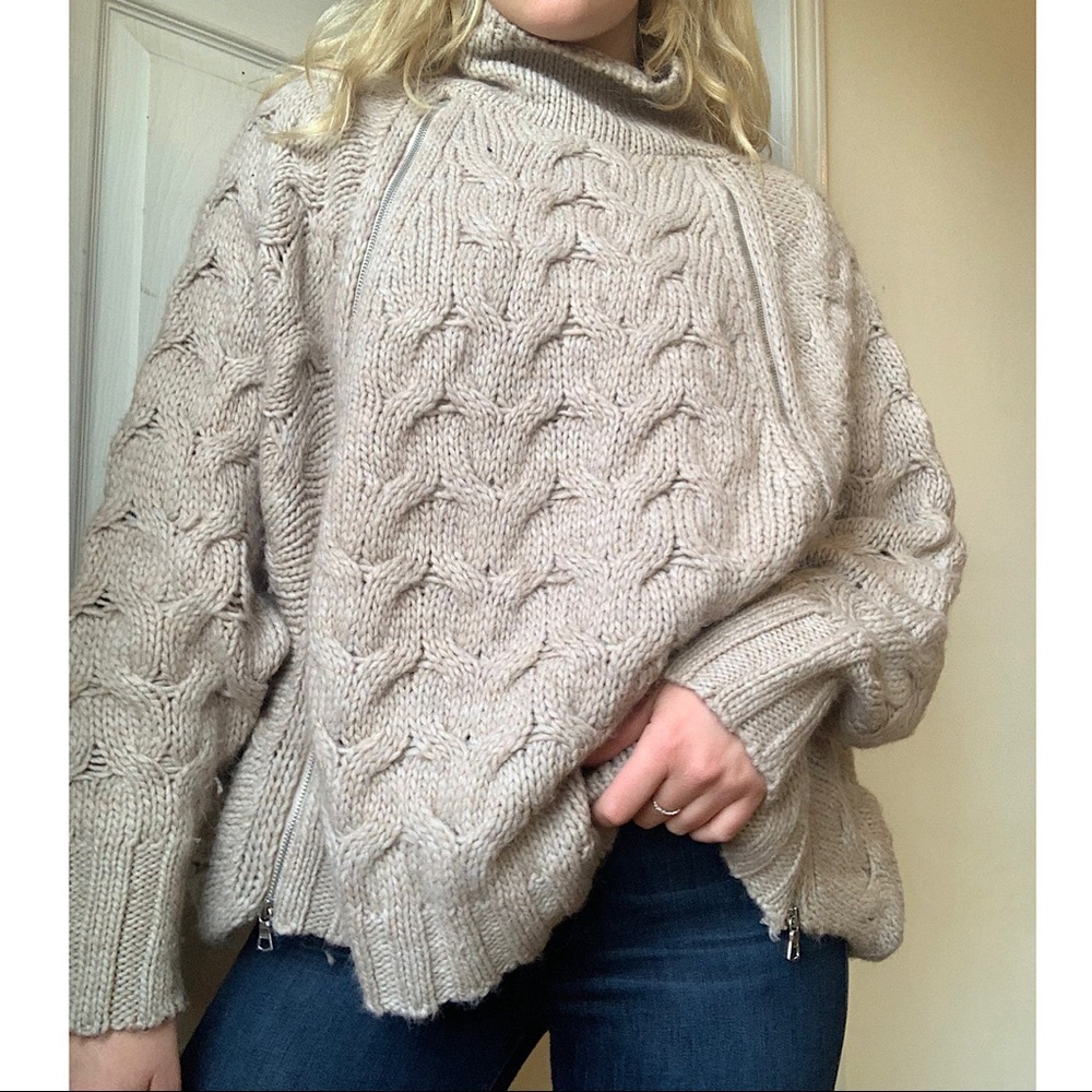 Free People Oversized Wool Sweater